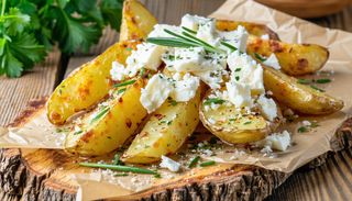 Картофи уеджис с българско сирене от избрана ферма