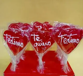 Piruleta Corazon Te Quiero 1Ud