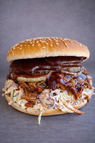 15. Pulled pork sweet ili spicy
