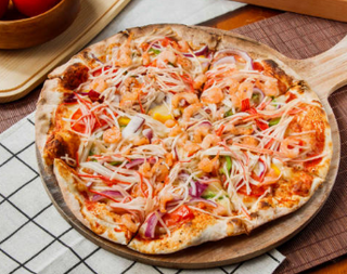 Pizza De Kebab Pollo O Ternera (Individual)