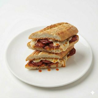 Bocadillo De Chorizo Frito