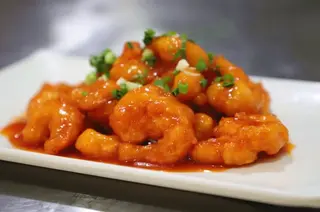 44. Gambas Agridulces