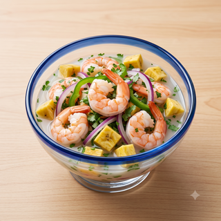 Ceviche Mixto A Escoger Entre Calamar O Pescado