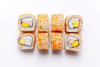 Creamy shrimps roll