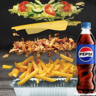 Kapsalon+ Pepsi 0,5L