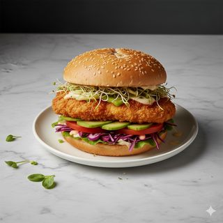 Hamburguesa de pollo