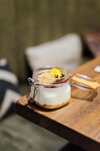 Tarta de queso cremosa 