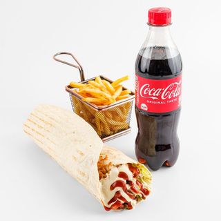 MENU KEBAB TORTILJA VELIKI - JUNETINA