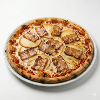 Pizza Pancetta E Scamorza