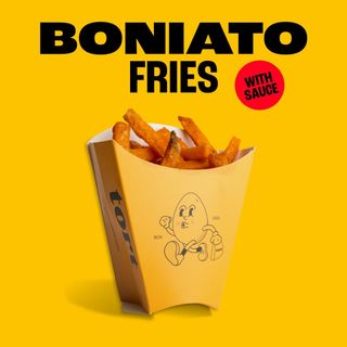 Boniato Fries w/ sauce
