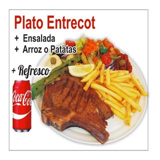 Menú Plato Entrecot