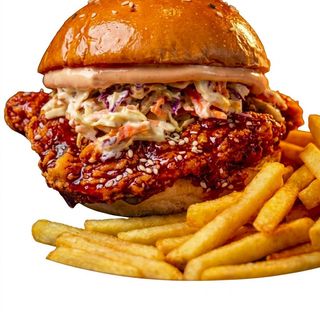 Hamburguesa Korean Chicken Teriyaki