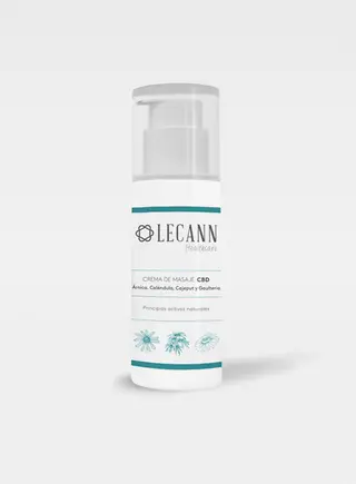 Crema De Masaje Dolor CBD, CBG, Árnica... Lecann Frasco 100Ml