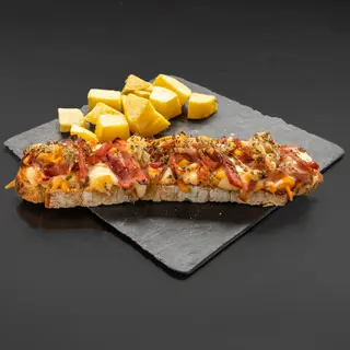 Migapizza Piamontesa con patatas
