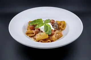 paccheri alla amatriciana