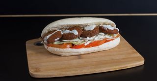 Panino falafel