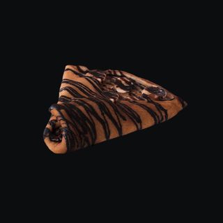 ბლინი შოკოლადითა და ბანანით