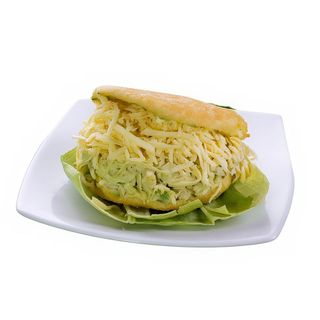 Súper Arepa De Pollo Completa