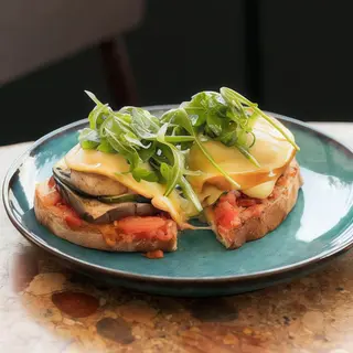 Bruschetta di Verdure & Provola Affumicata