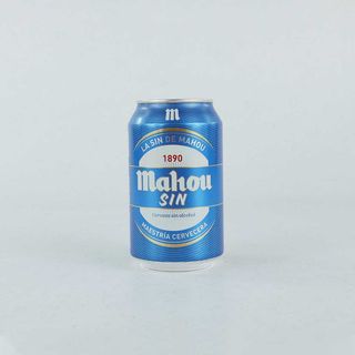 Cerveza Mahou Sin Alcohol Lata 33cl