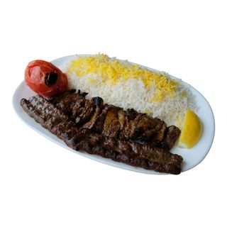 Chelo kabab koobideh