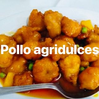 Pollo agridulce