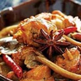 Pollo con Champiñón 