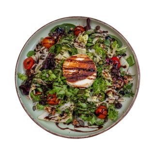 Ensalada con queso de cabra