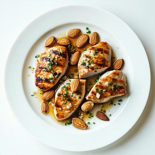 119 Pollo con mandorle