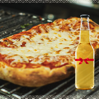 Pinsa 5 quesos + Tercio de cerveza de regalo