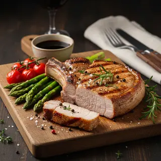 Cotlet de porc la gratar