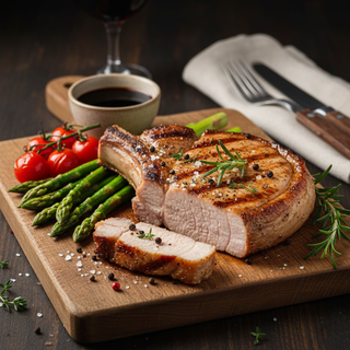 Cotlet de porc la gratar