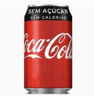 Coca-Cola Sem Açúcar Lata 330ML