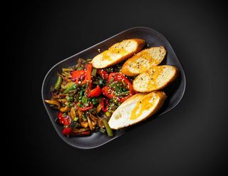 Овочі териякі