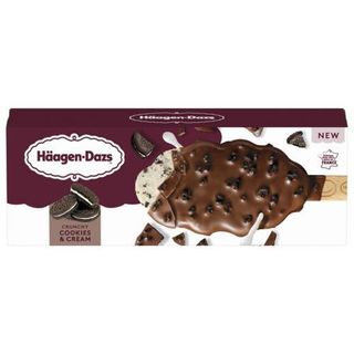 Helado de palo Häagen Dazs Cookies and Cream