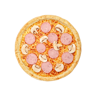 Пицца "Ветчина с грибами" (25 см.)