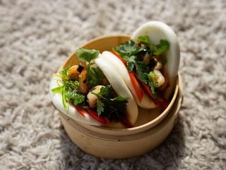 Булочки Бао з креветками