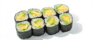 112. Hossomaki de Aguacate (8 Pzs.)