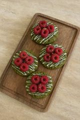 Cookie Matcha Framboise