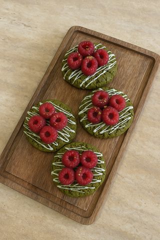 Cookie Matcha Framboise