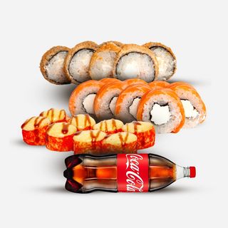 Сет 2  + Coca - Cola (24 шт.)