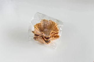 Set 3 cialde cestino artigianale