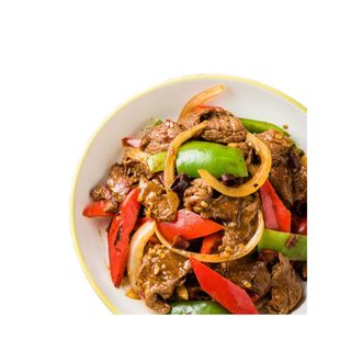 Chilli Garlic Beef with Capsicum