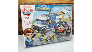 Конструктор Полицейские машины 608 деталей