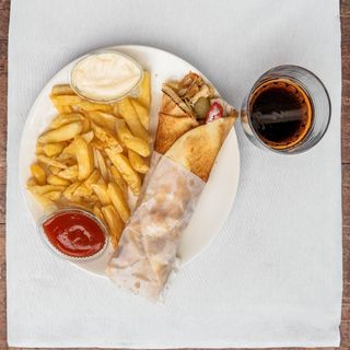 Мимас дюнер меню + COCA COLA продукт (330мл)