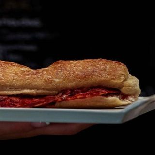 bocadillo frio chorizo cular ibérico bellota