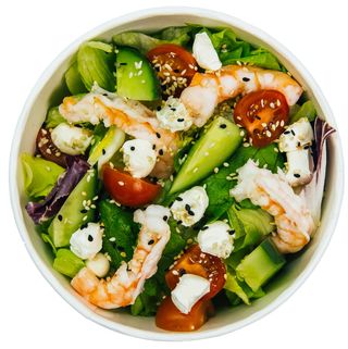 Салат з креветкою