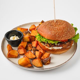 Vege burger od graha ili slanutka