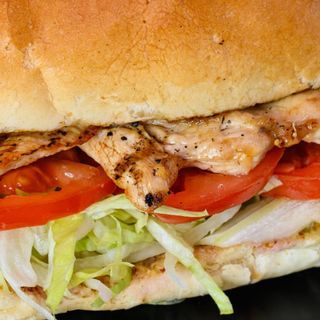 Panino con petto di pollo
