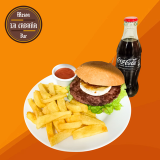 Combo Hamburguesa Cabaña